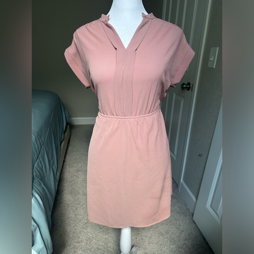 Elegant Blush Pink Dress